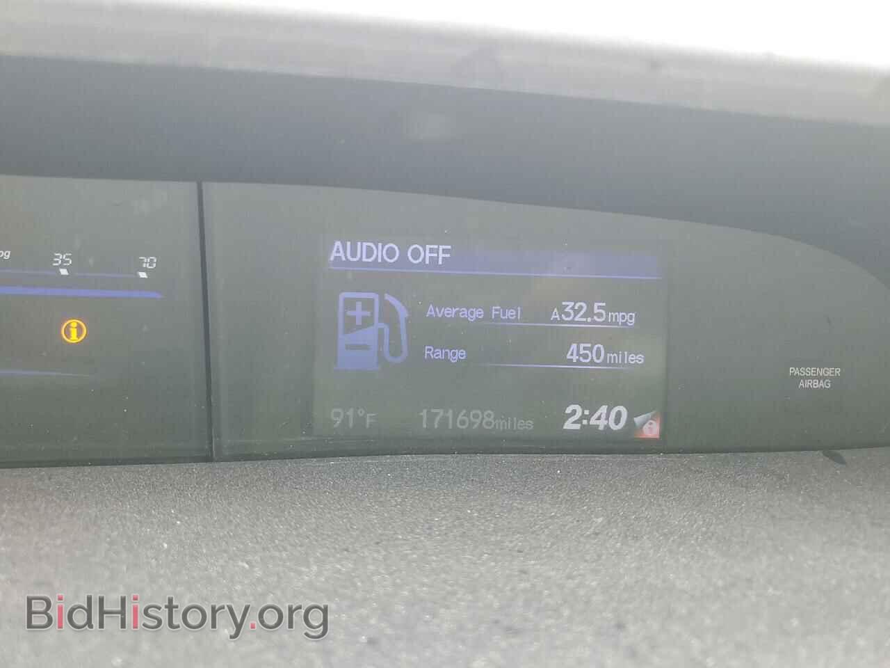 2013 HONDA CIVIC - VIN: 19XFB2F5XDE206510 - Фото 9