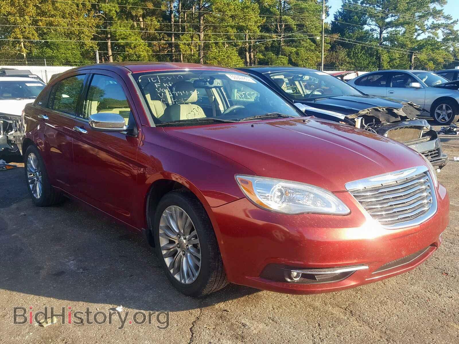 Фотография 1C3CCBCG1CN279480 - CHRYSLER 200 2012