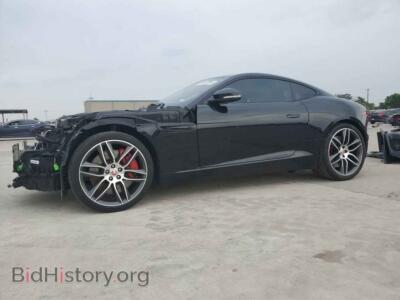 2022 Jaguar F-TYPE, черный — VIN SAJDD1EE5NCK77637, Copart