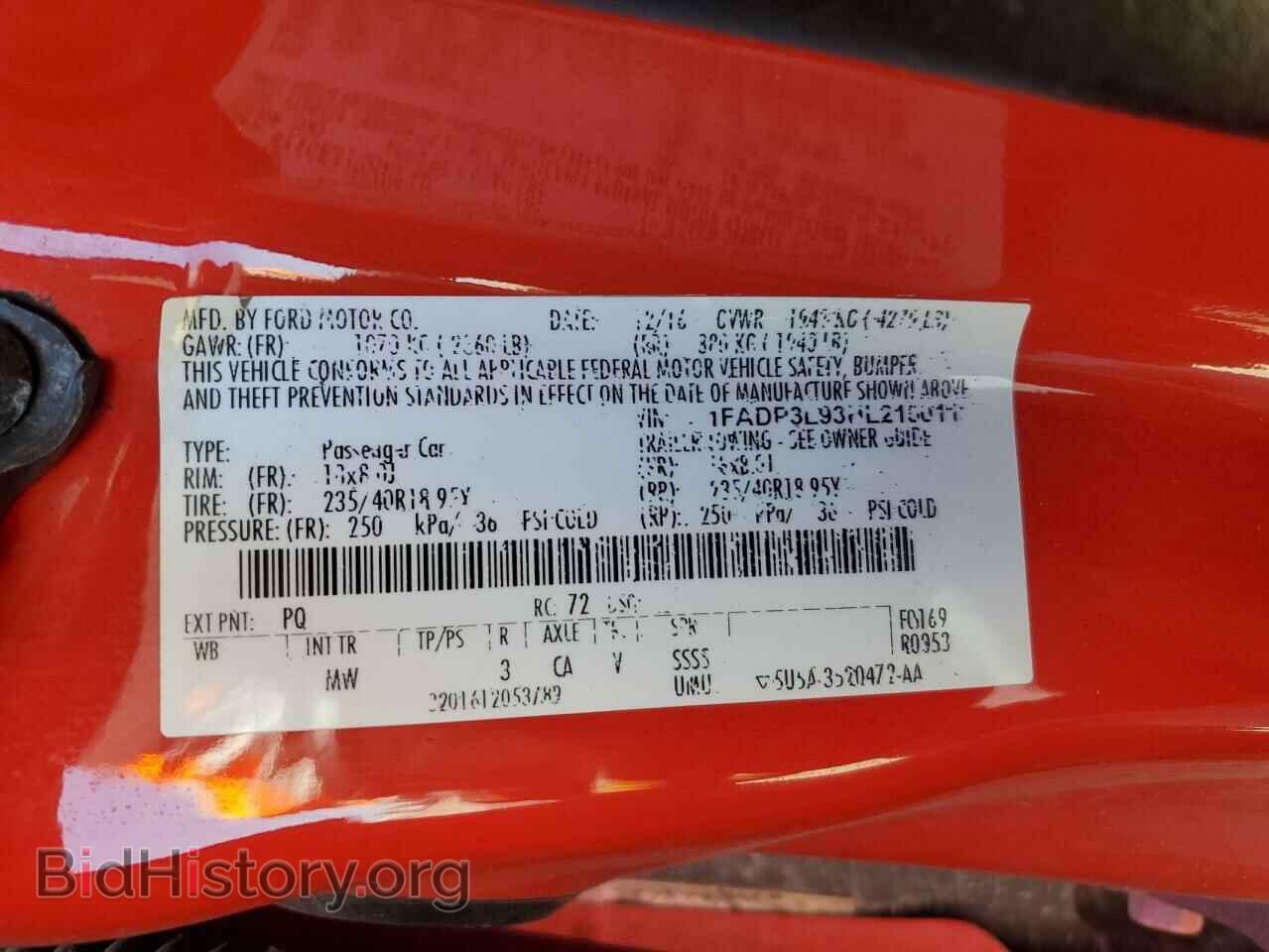 2017 FORD FOCUS - VIN: 1FADP3L93HL215011 - Фото 13