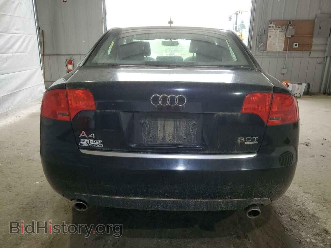 2007 AUDI A4 - VIN: WAUDF78E67A054025 - Фото 6