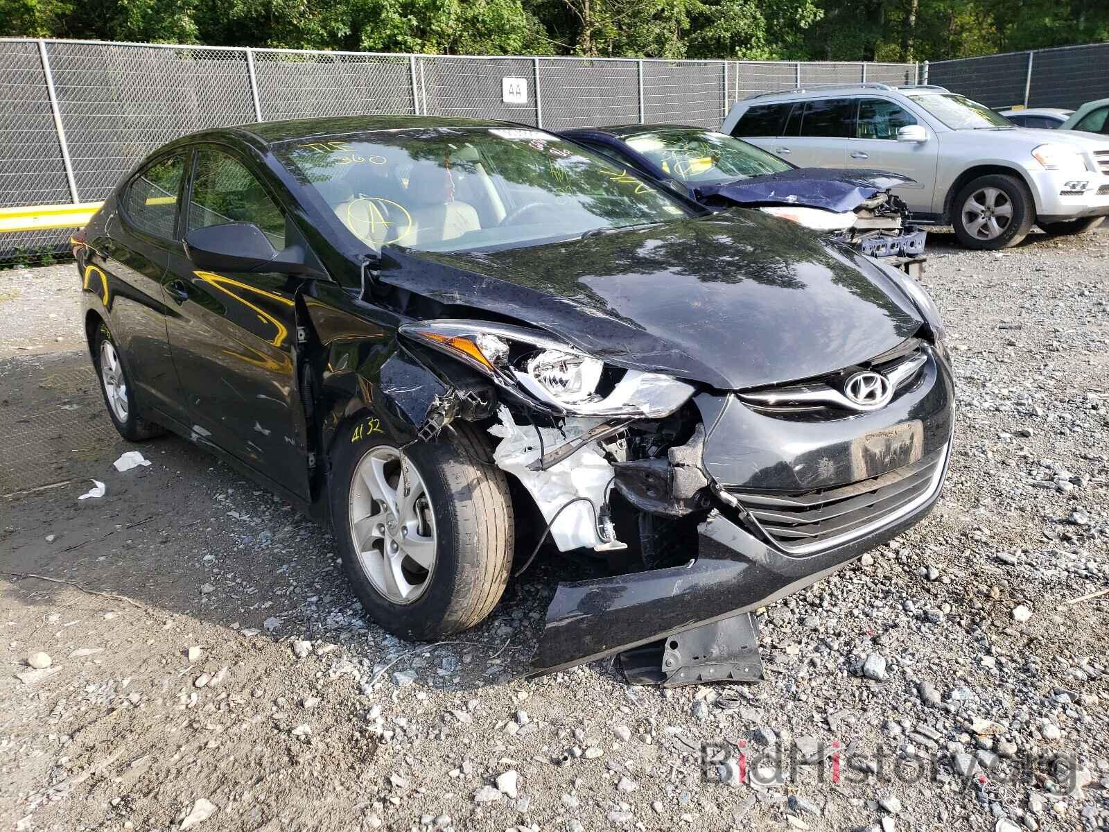 Photo KMHDH4AE1EU107713 - HYUNDAI ELANTRA 2014