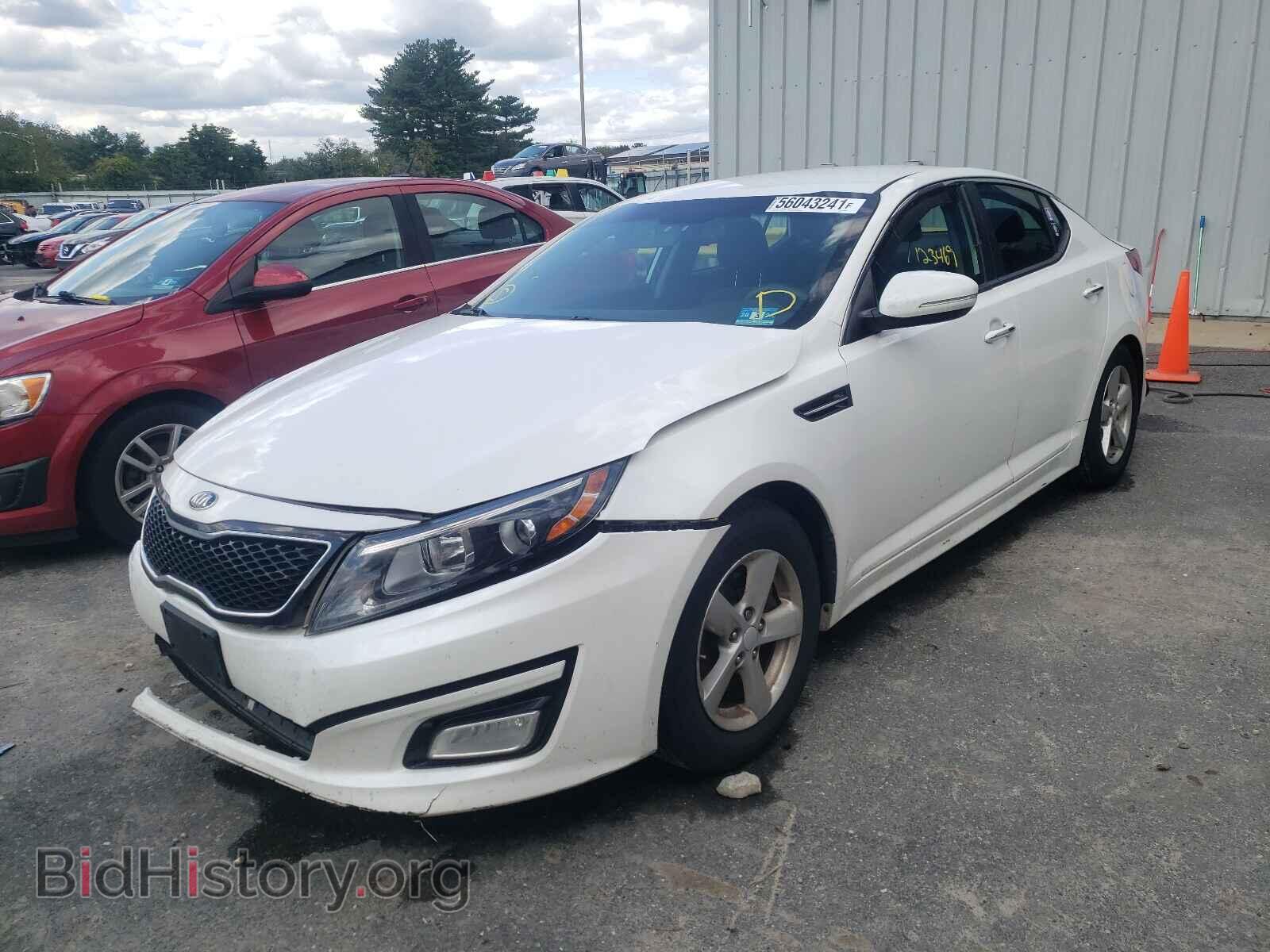 2015 KIA OPTIMA - VIN: KNAGM4A76F5644049 - Фото 2