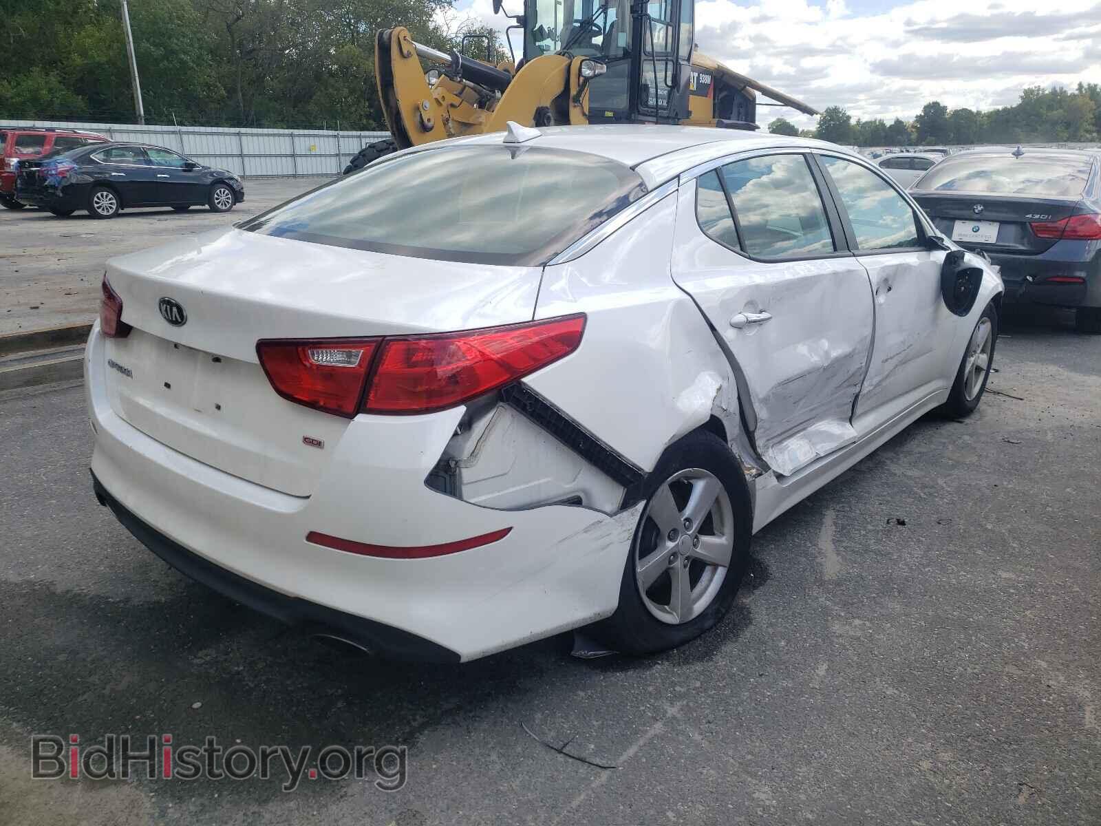 2015 KIA OPTIMA - VIN: KNAGM4A76F5644049 - Фото 4