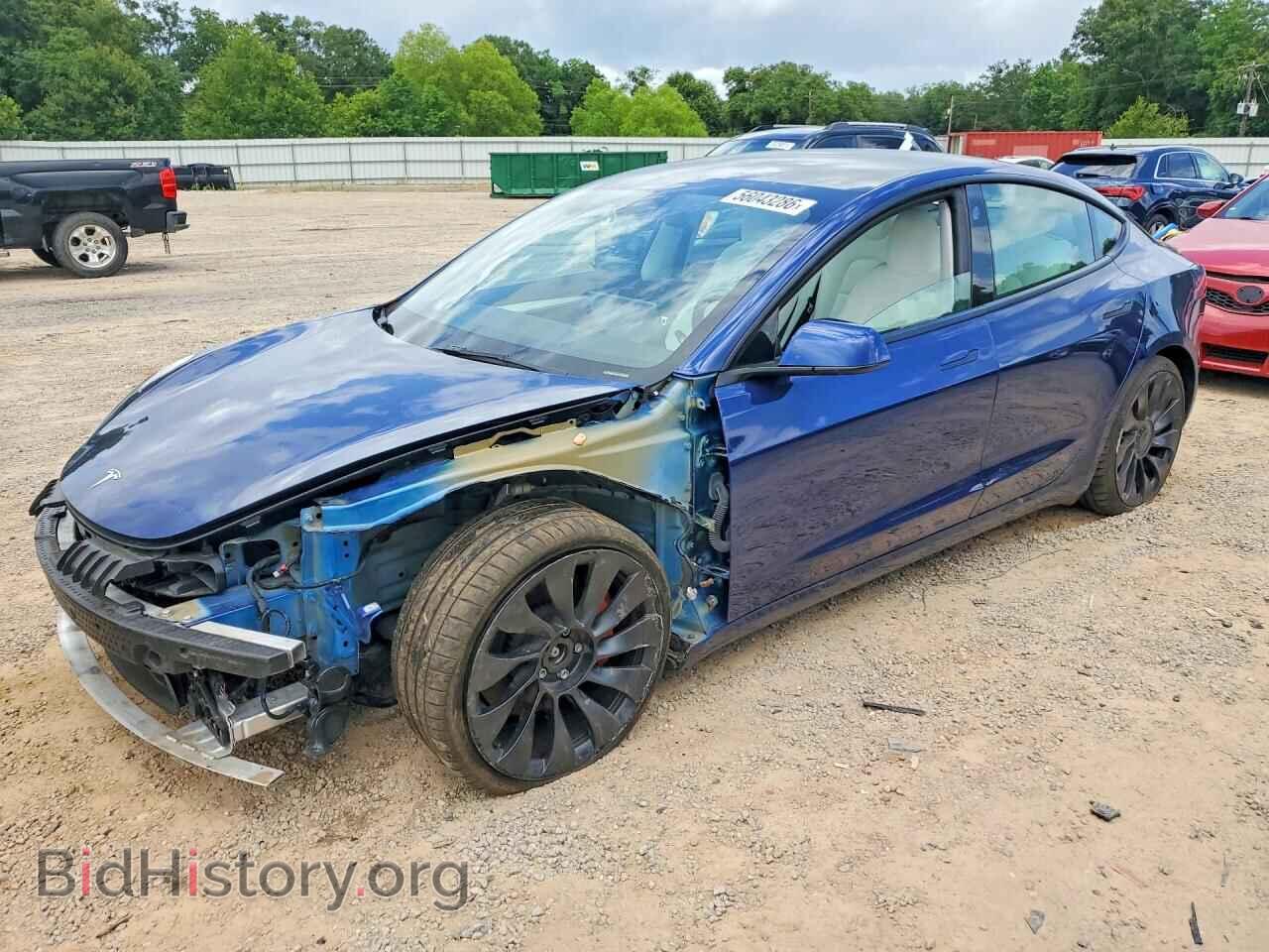 Photo 5YJ3E1EC1PF399178 - TESLA MODEL 3 2023