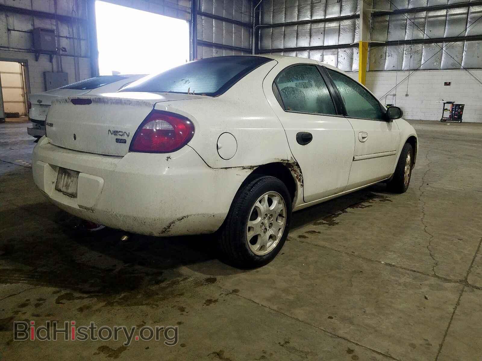 2005 DODGE NEON - VIN: 1B3ES56C65D113807 - Фото 4