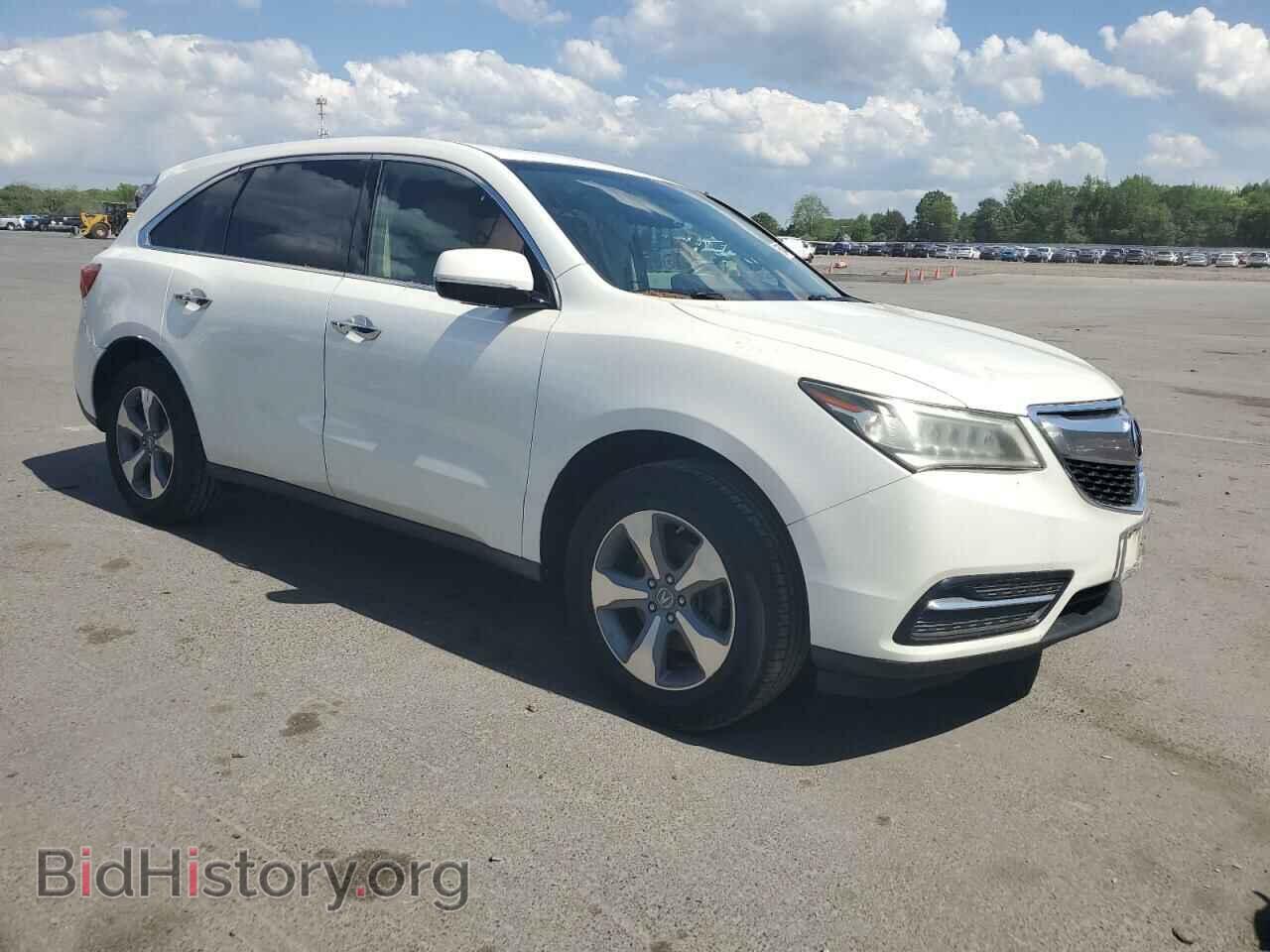 2014 ACURA MDX - VIN: 5FRYD4H23EB004801 - Фото 4