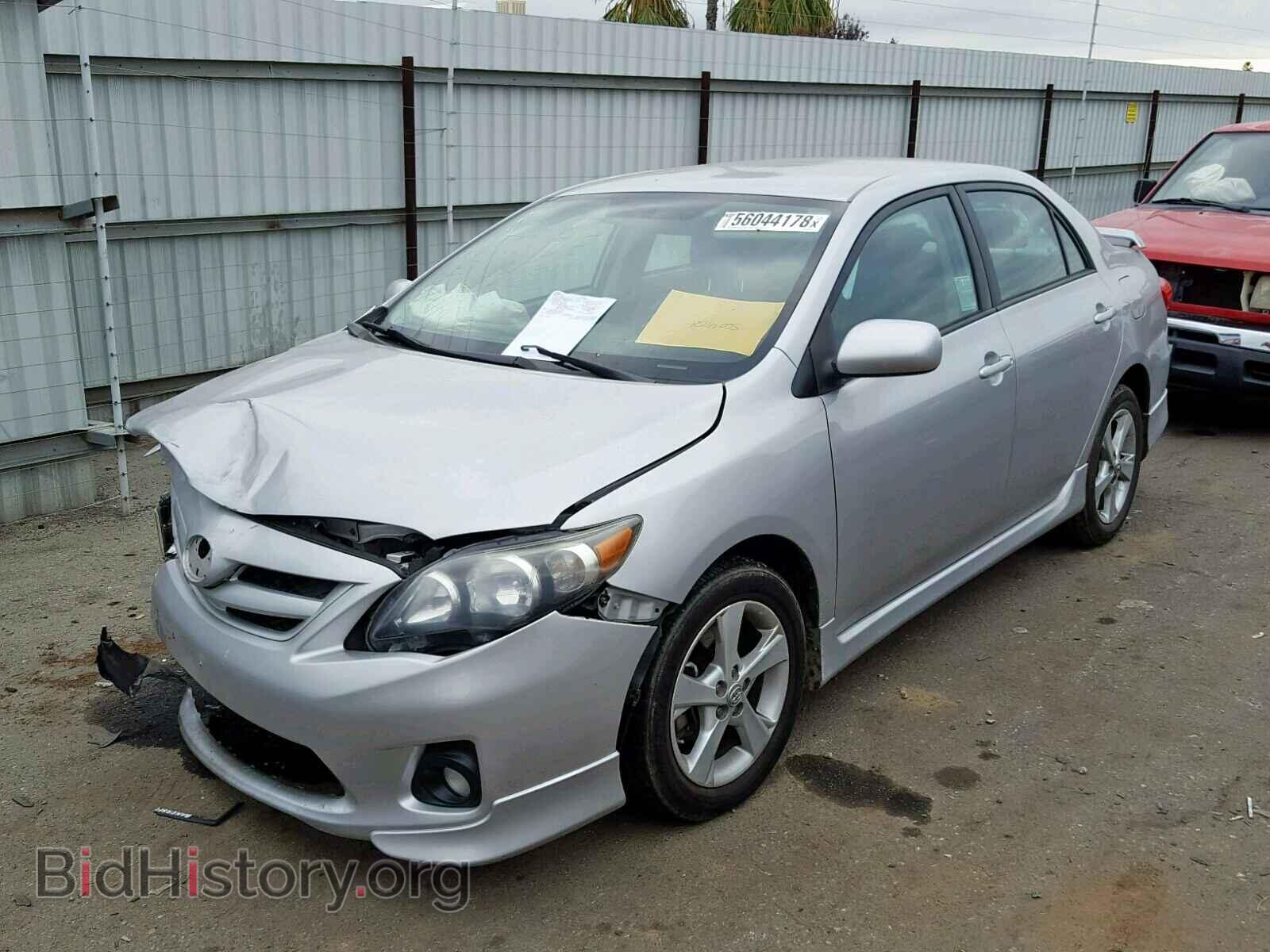 2012 TOYOTA COROLLA BA - VIN: 2T1BU4EEXCC804082 - Фото 2