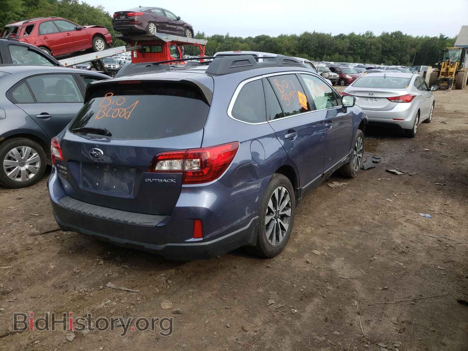 2015 SUBARU OUTBACK - VIN: 4S4BSBLC8F3201670 - Фото 4
