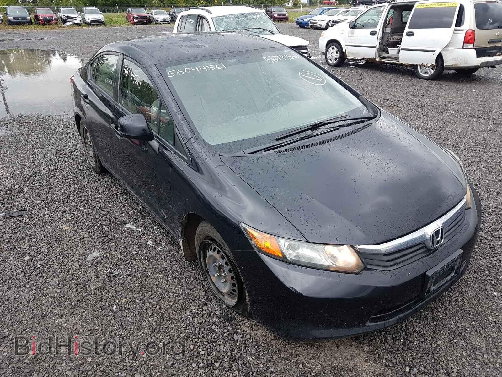Фотография 2HGFB2F43CH063282 - HONDA CIVIC 2012