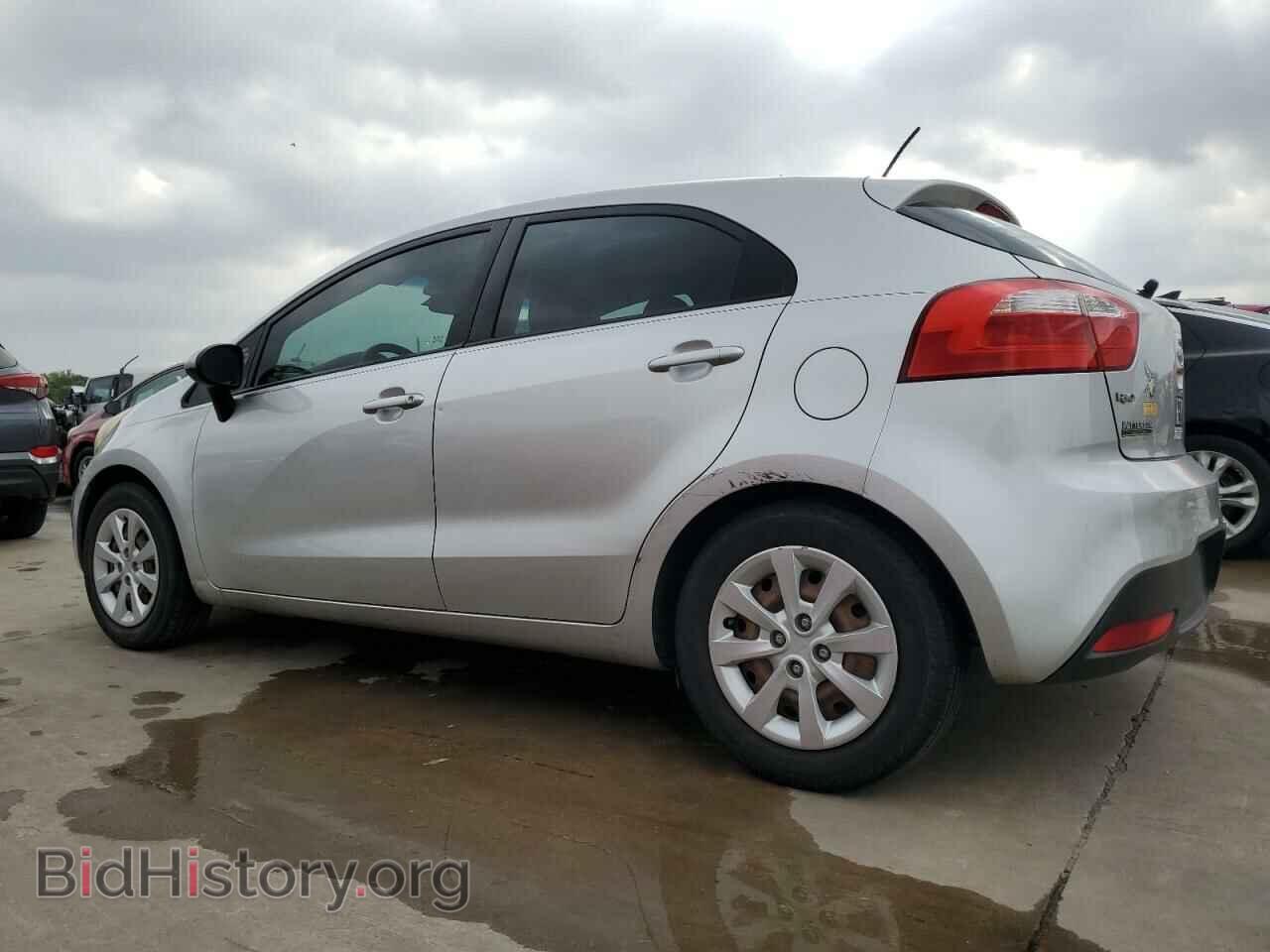 2012 KIA RIO - VIN: KNADN5A30C6011541 - Фото 2