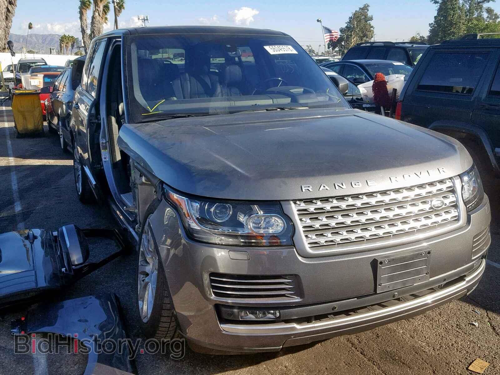 Фотография SALGS2EF4GA276552 - LAND ROVER RANGE ROVE 2016
