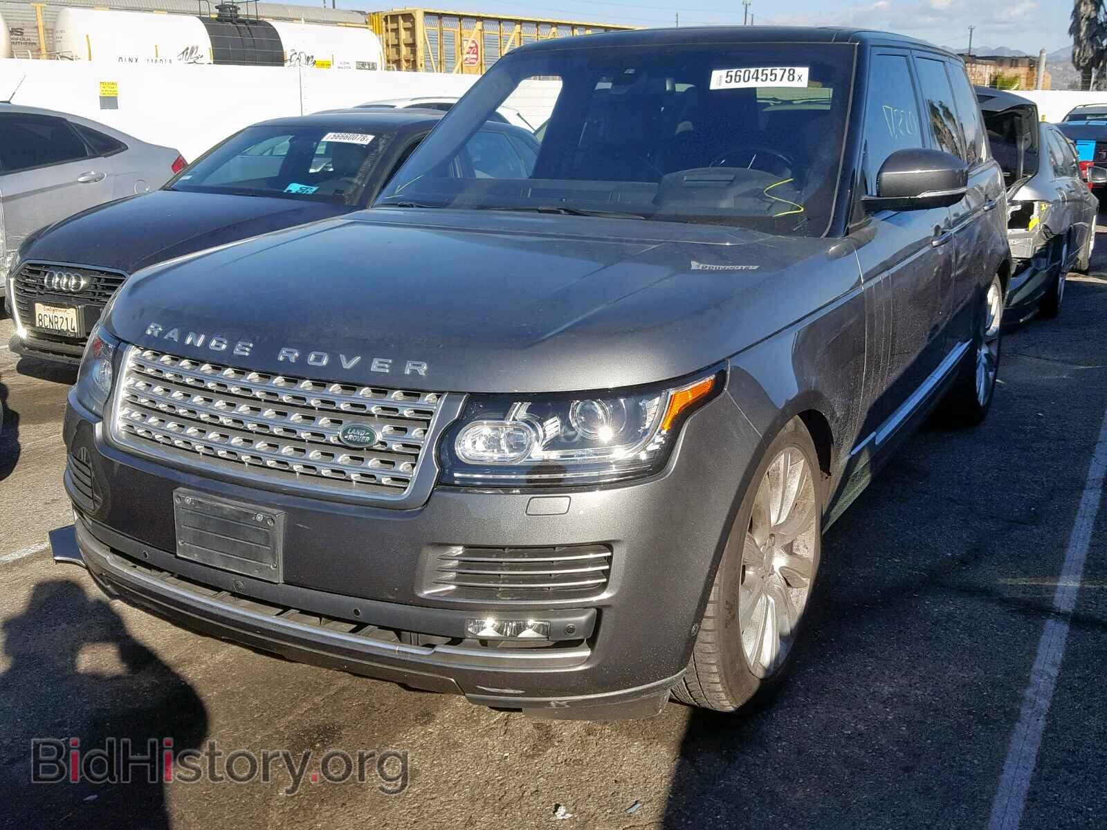 2016 LAND ROVER RANGE ROVE - VIN: SALGS2EF4GA276552 - Фото 2
