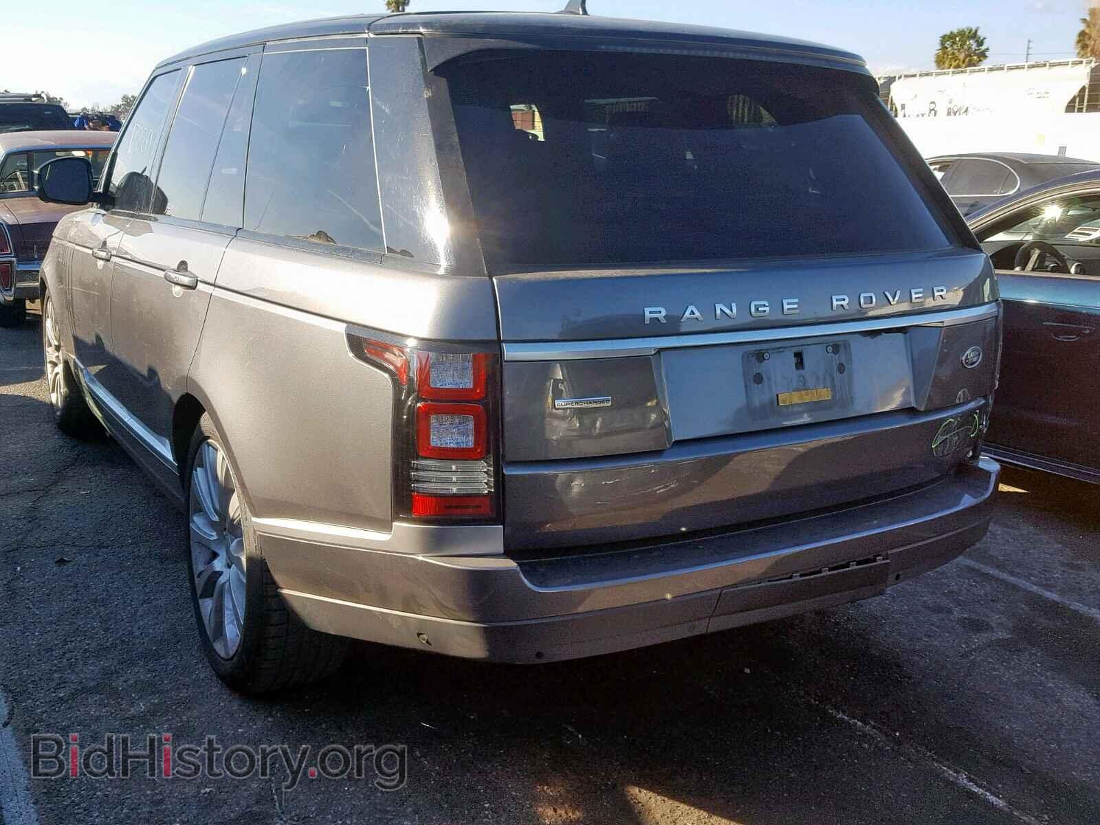 2016 LAND ROVER RANGE ROVE - VIN: SALGS2EF4GA276552 - Фото 3