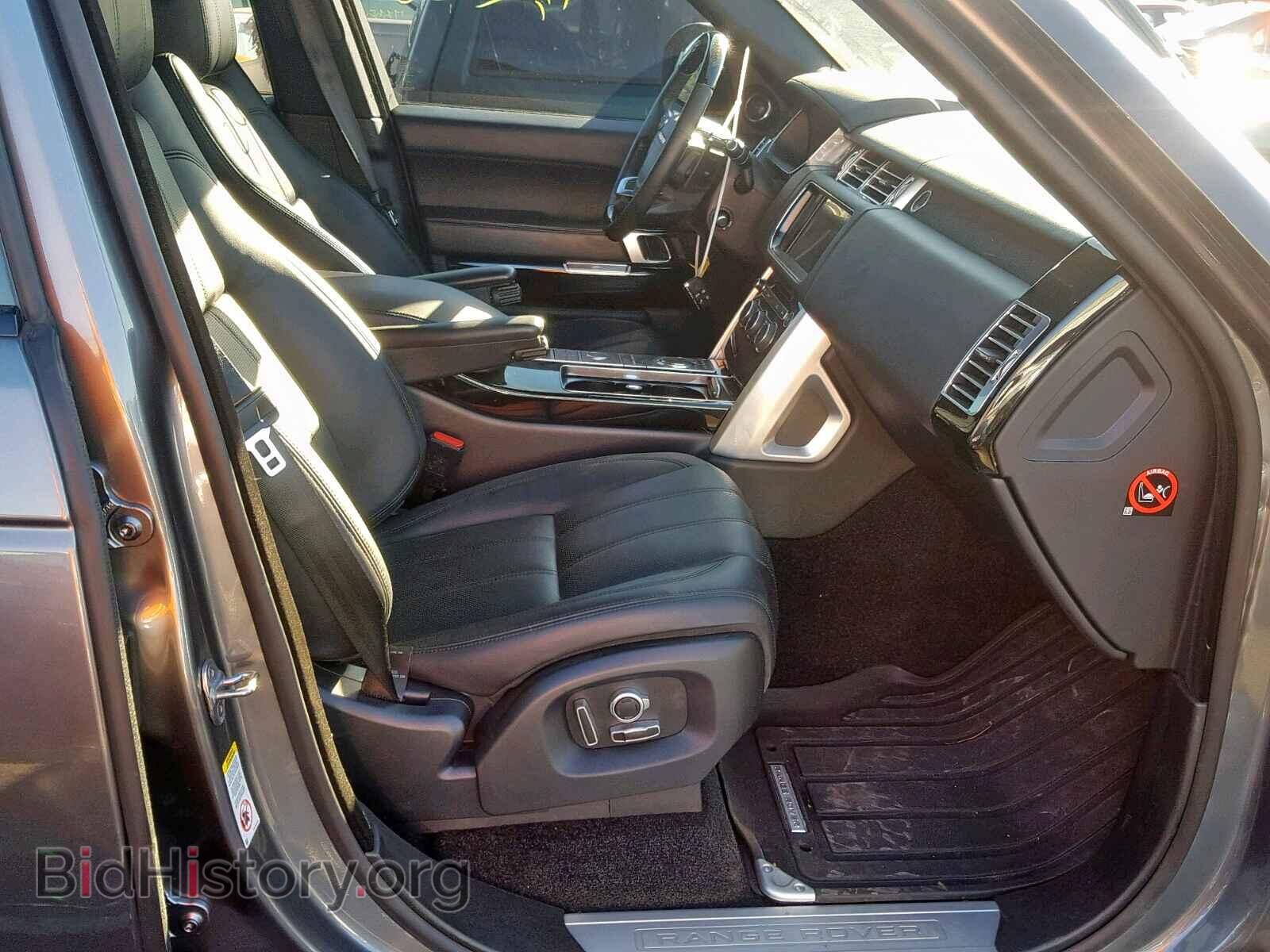 2016 LAND ROVER RANGE ROVE - VIN: SALGS2EF4GA276552 - Фото 5
