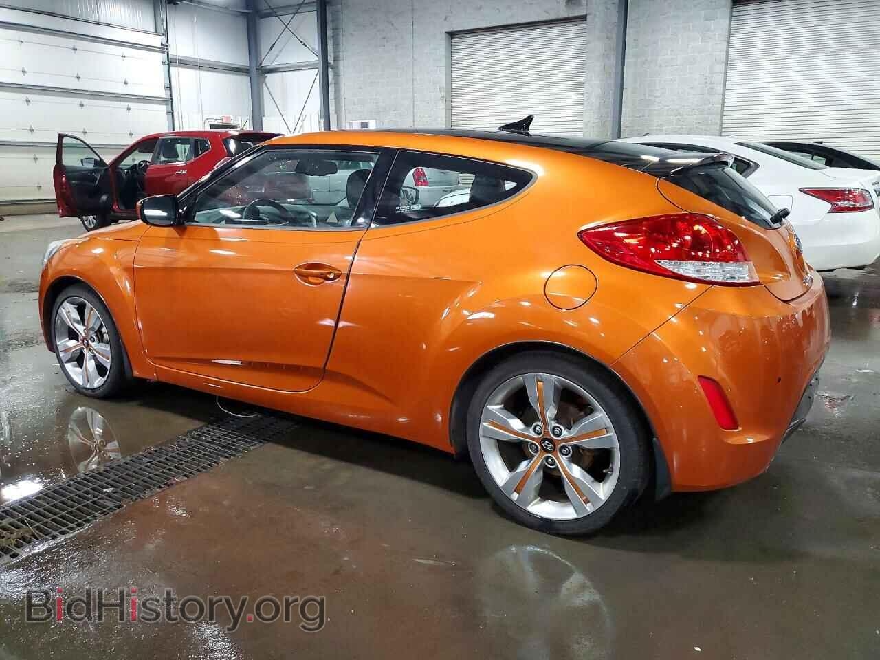 2012 HYUNDAI VELOSTER - VIN: KMHTC6AD0CU031427 - Фото 2