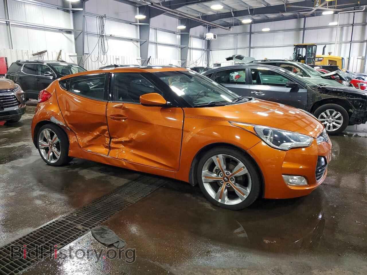 2012 HYUNDAI VELOSTER - VIN: KMHTC6AD0CU031427 - Фото 4
