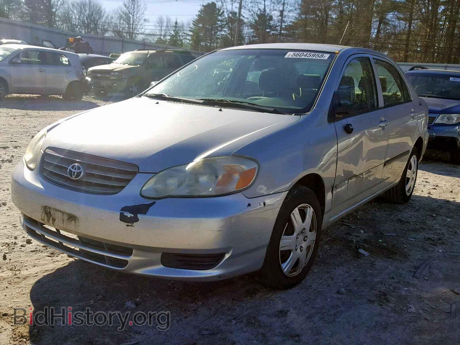 2003 TOYOTA COROLLA - VIN: 2T1BR32E93C165077 - Photo 2