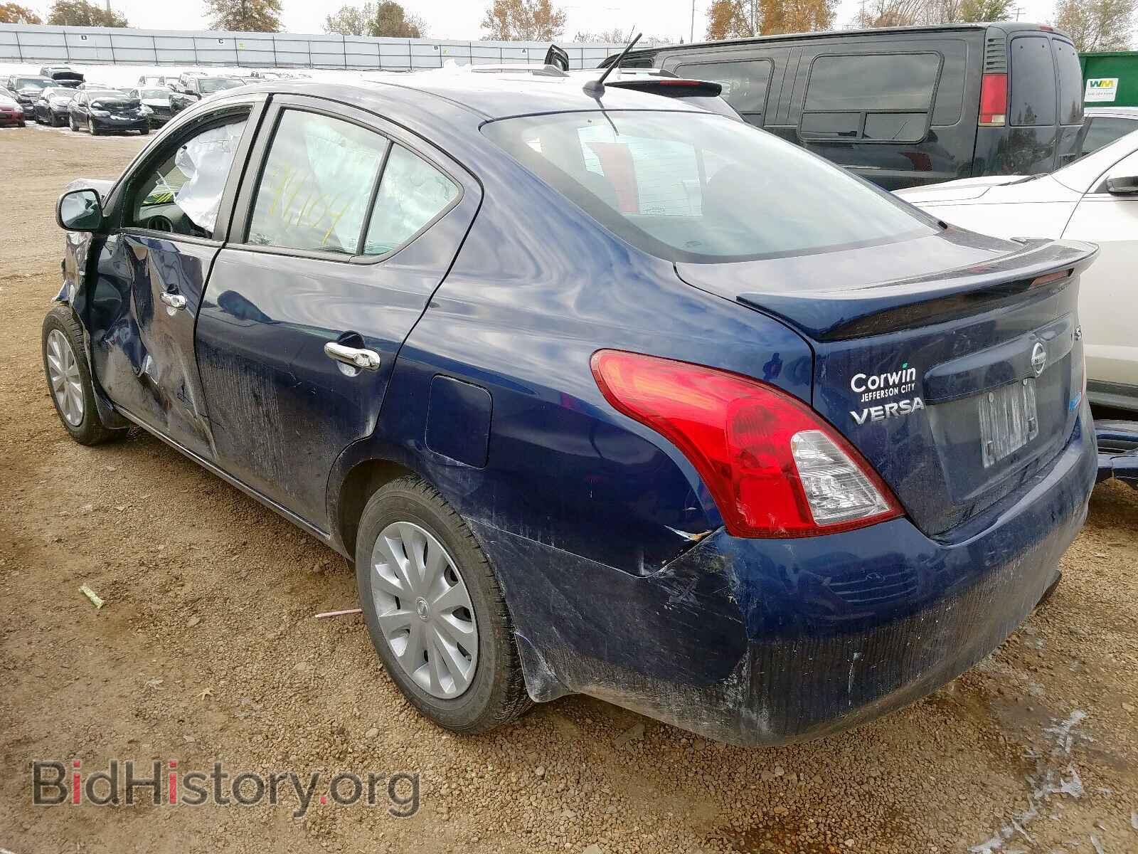 2013 NISSAN VERSA - VIN: 3N1CN7AP1DL854025 - Фото 3