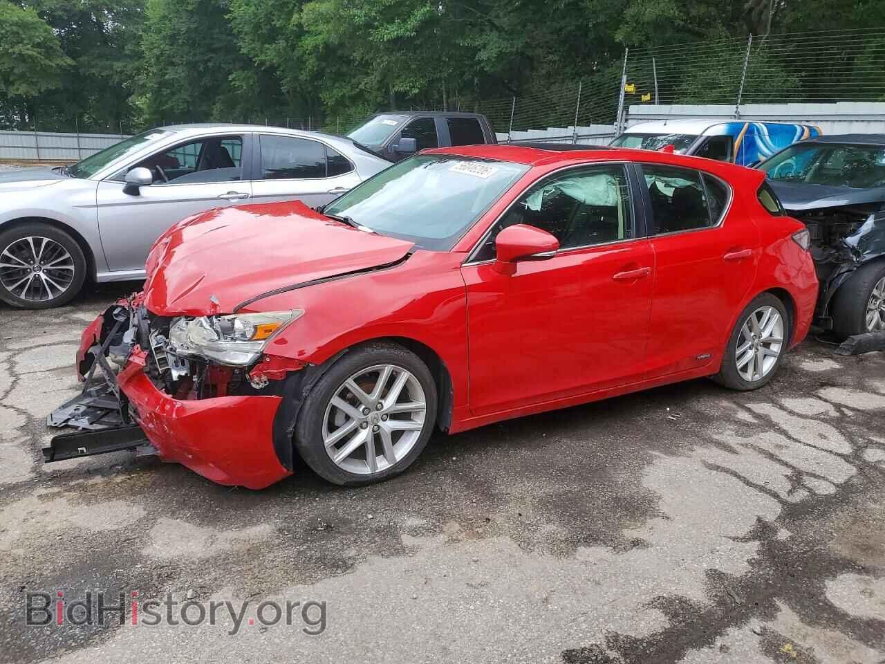 Photo JTHKD5BH0E2201257 - LEXUS CT 200 2014
