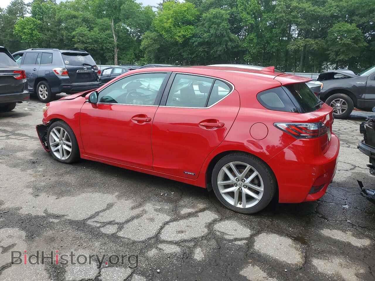 2014 LEXUS CT 200 - VIN: JTHKD5BH0E2201257 - Фото 2