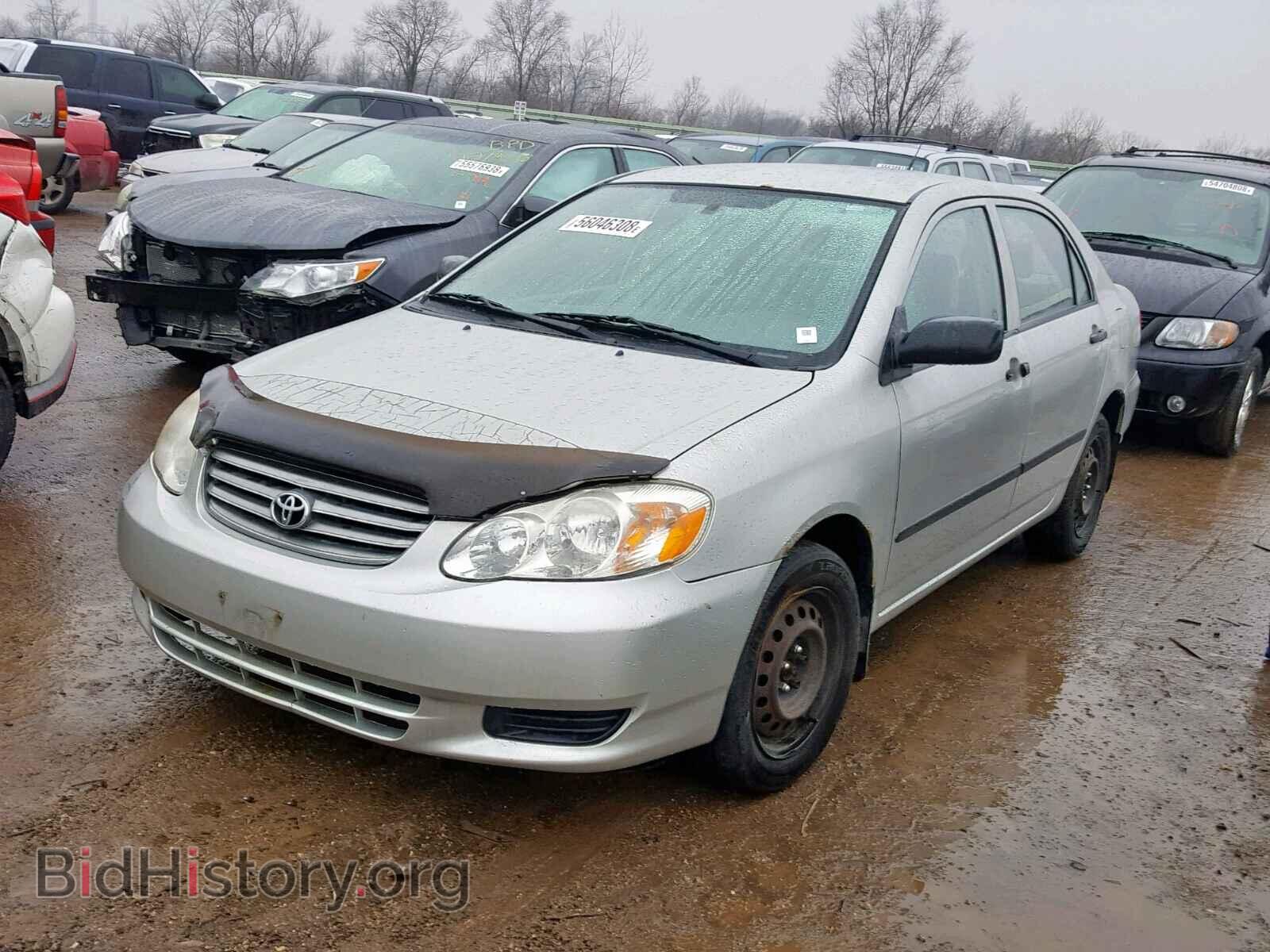 2003 TOYOTA COROLLA - VIN: 2T1BR32E73C759229 - Фото 2