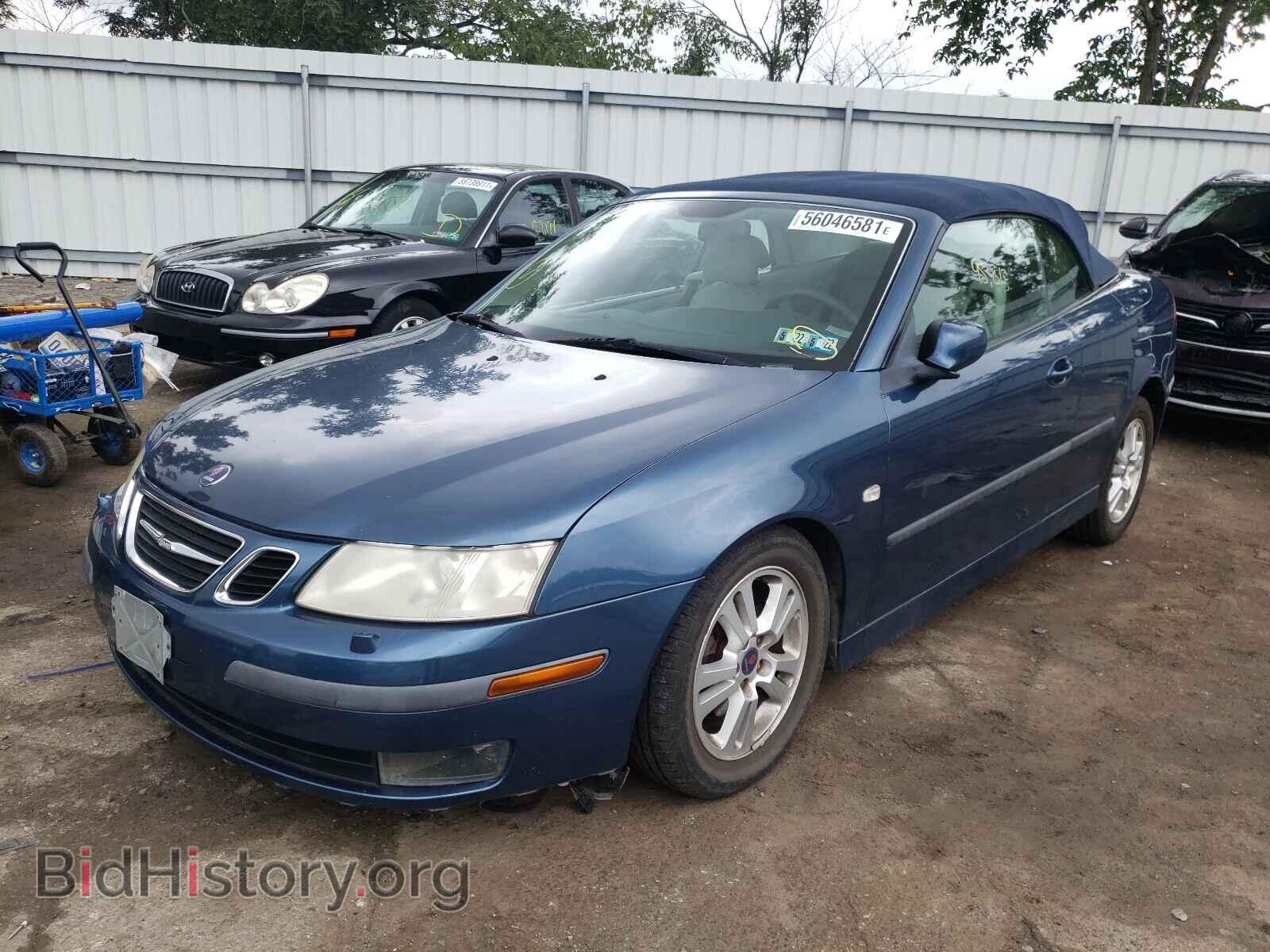 2006 SAAB 9 3 - VIN: YS3FD79Y666106970 - Фото 2