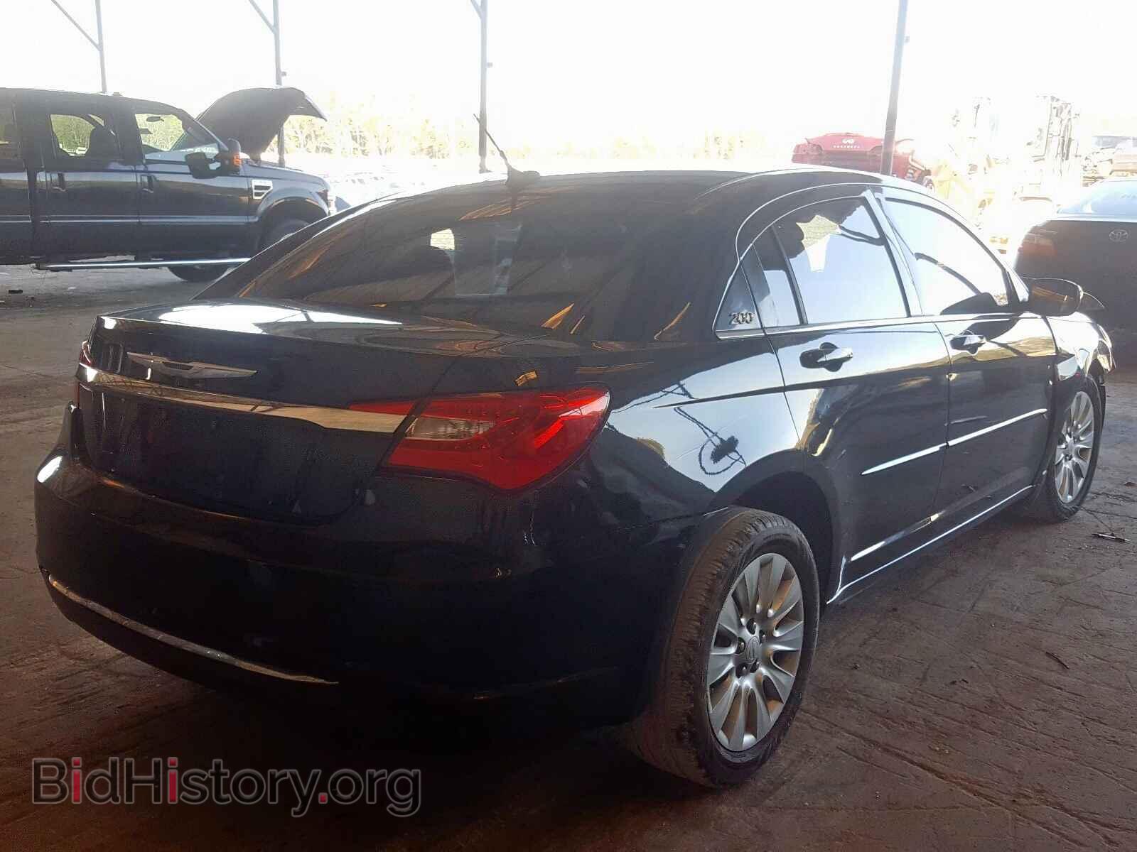 2012 CHRYSLER 200 - VIN: 1C3CCBAB7CN217198 - Фото 4