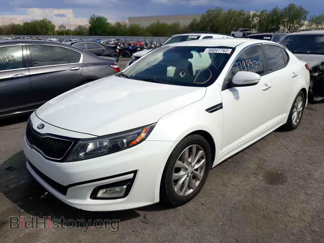 2015 KIA OPTIMA - VIN: 5XXGM4A75FG500202 - Фото 2