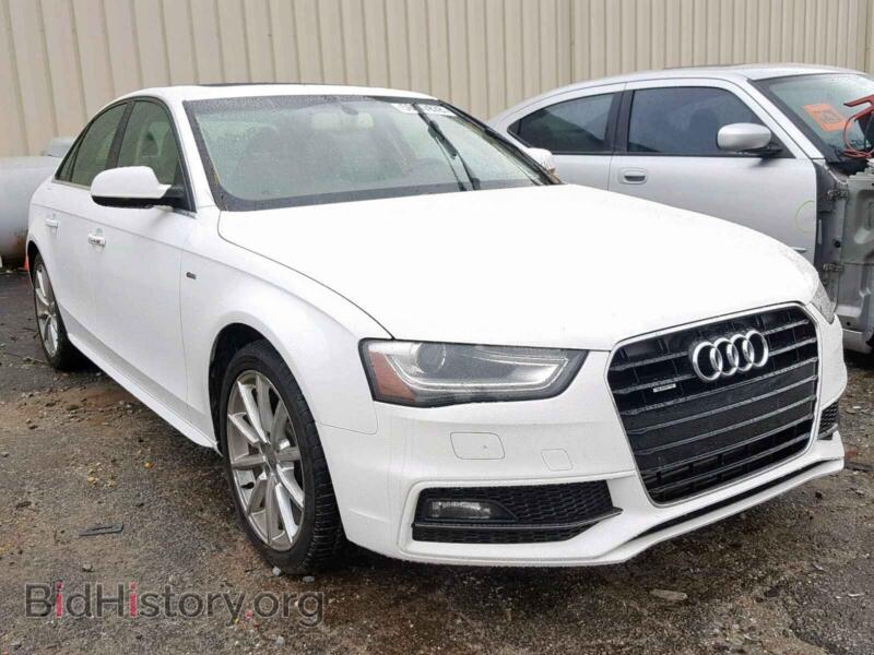 2014 Audi A4 A4 Premium (VIN WAUFFAFL7EN025100) — фото 1 из 10, Copart, повреждение: задняя часть