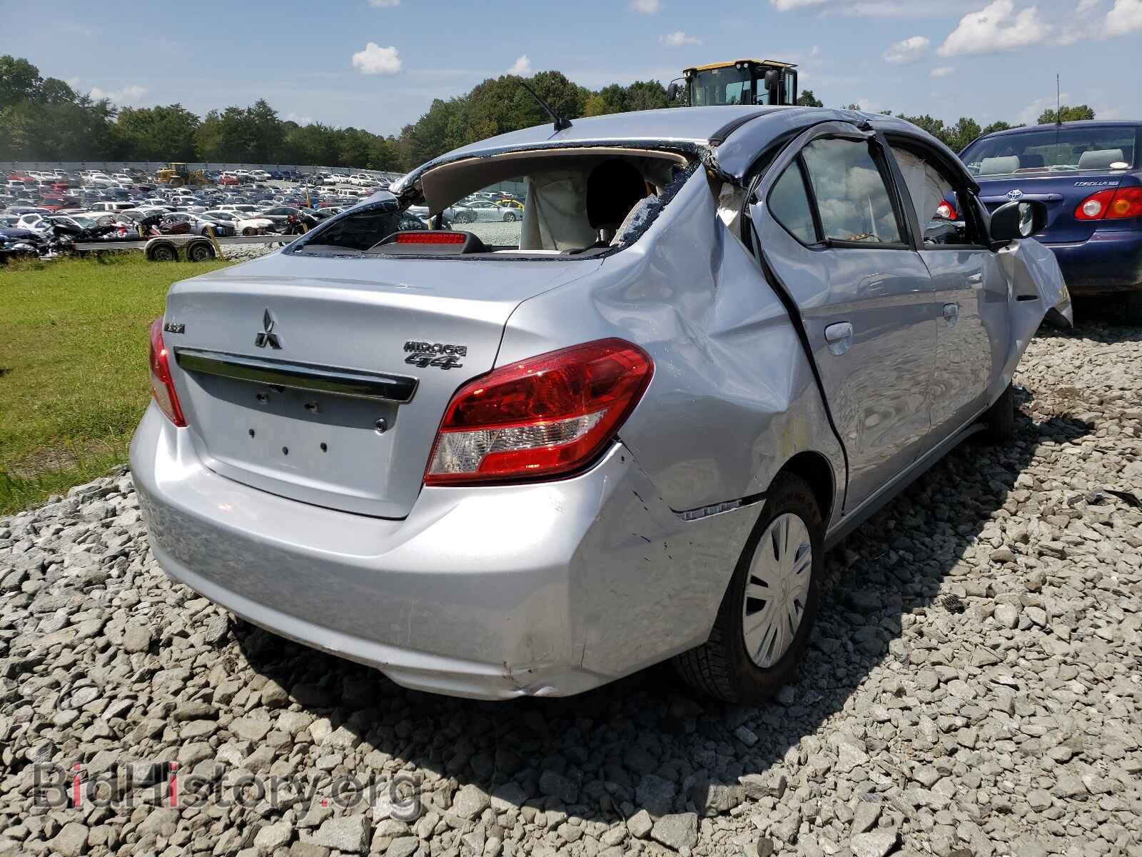 2019 MITSUBISHI MIRAGE - VIN: ML32F3FJ8KHF02032 - Фото 4