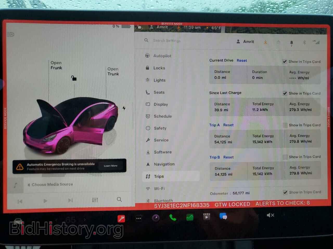 2022 TESLA MODEL 3 - VIN: 5YJ3E1EC2NF168335 - Фото 9
