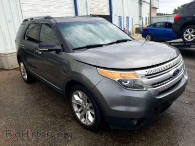 2012 Ford EXPLORER Explorer X, gray — VIN 1FMHK7D82CGA70953, Copart