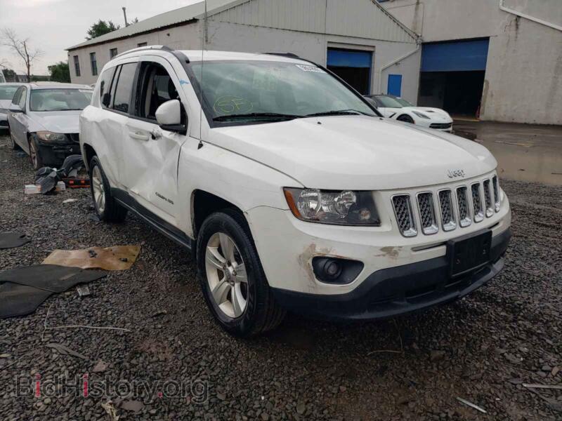 2014 Jeep COMPASS Compass LA (VIN 1C4NJCEA8ED647283) — photo 1 of 10, Copart, damage: side
