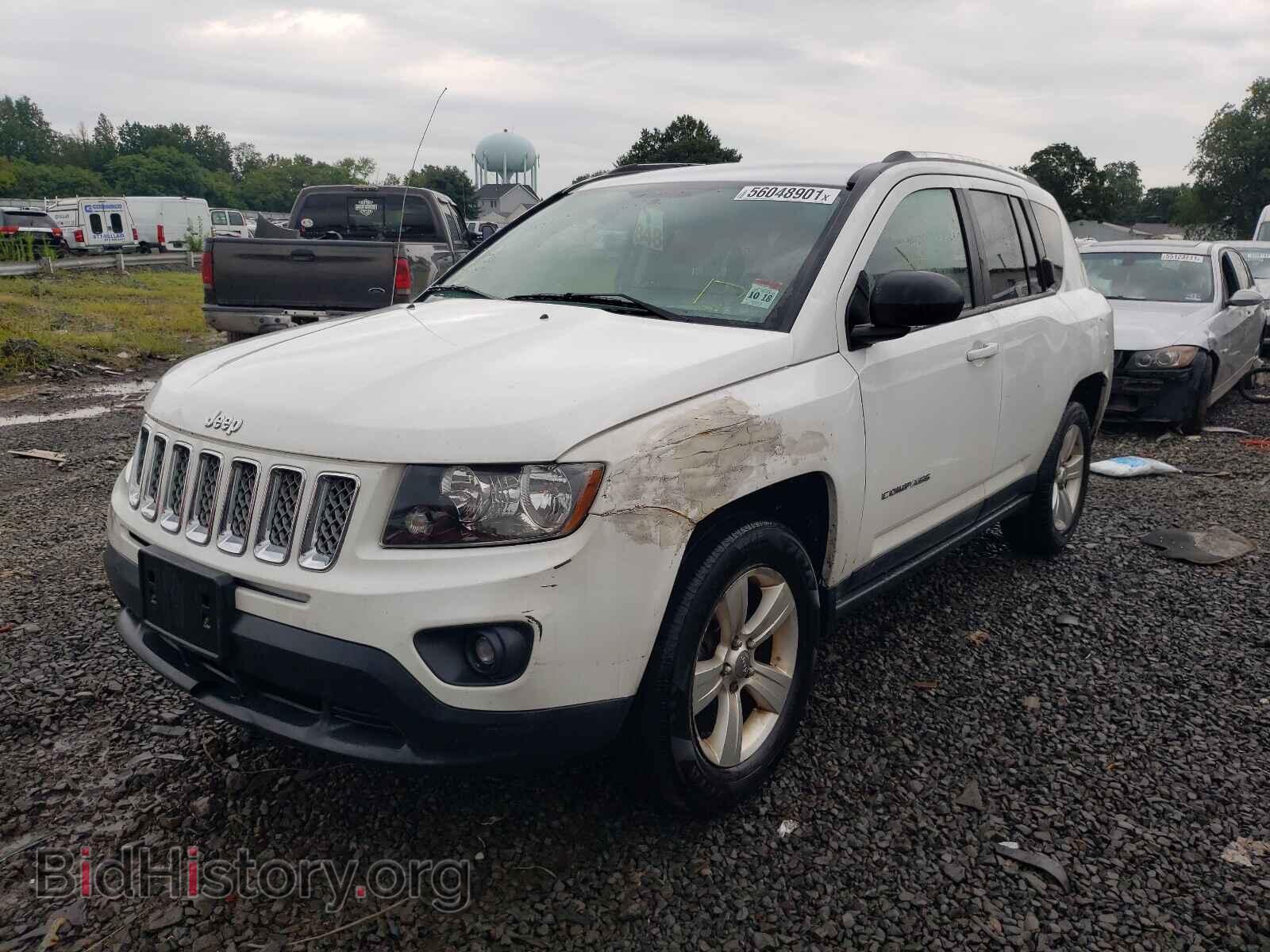 2014 JEEP COMPASS - VIN: 1C4NJCEA8ED647283 - Фото 2
