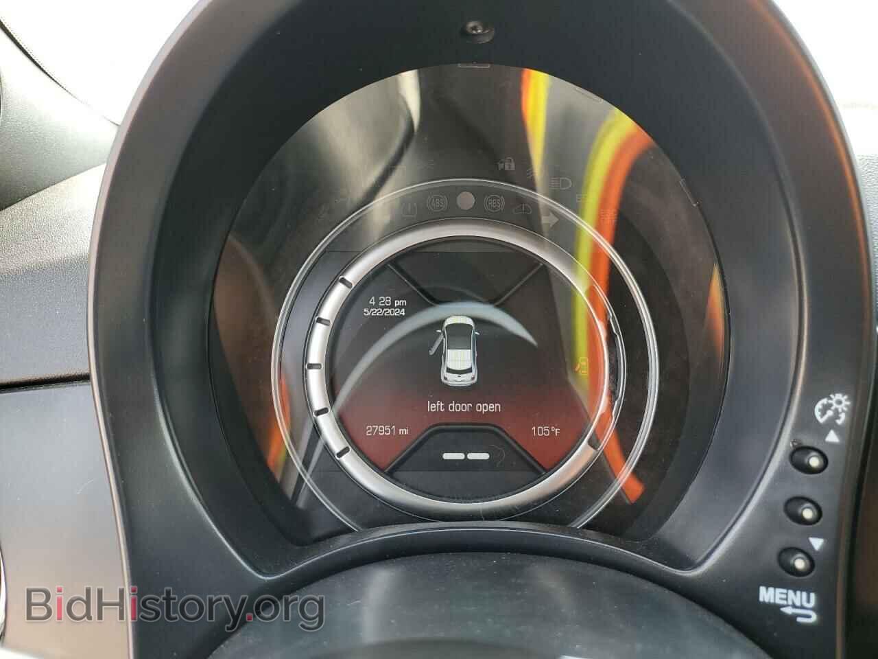 2017 FIAT 500 - VIN: 3C3CFFGE3HT647950 - Фото 9