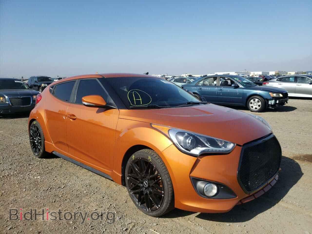Photo KMHTC6AE8FU234367 - HYUNDAI VELOSTER 2015