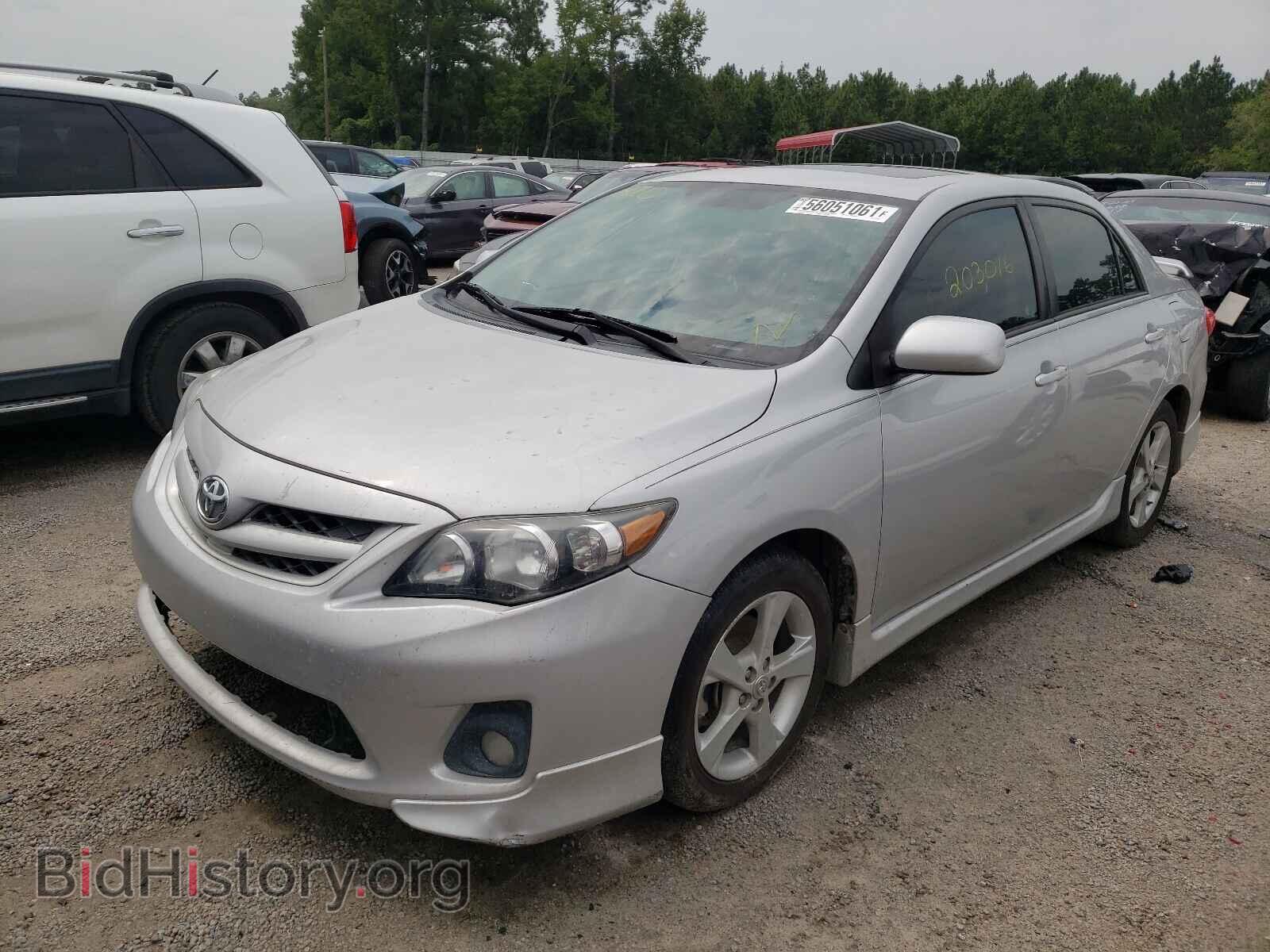 2011 TOYOTA COROLLA - VIN: 2T1BU4EE4BC639421 - Фото 2