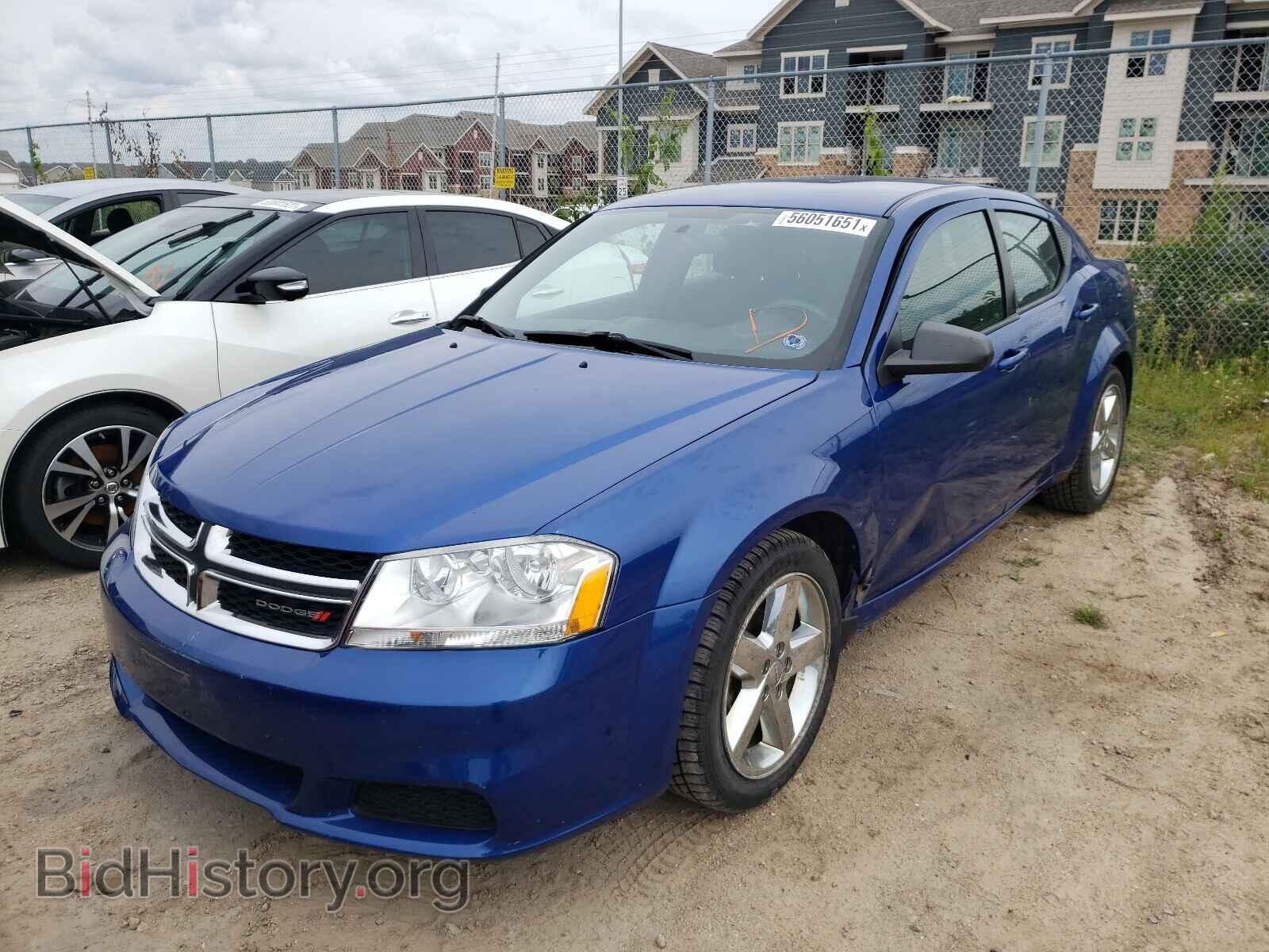 2012 DODGE AVENGER - VIN: 1C3CDZAB7CN324631 - Фото 2