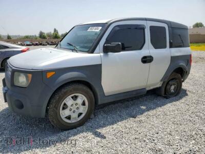 2008 Honda ELEMENT LX, серебристый — VIN 5J6YH18358L016604, Copart