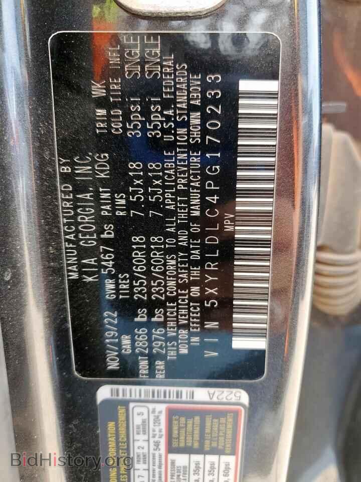 2023 KIA SORENTO - VIN: 5XYRLDLC4PG170233 - Фото 13