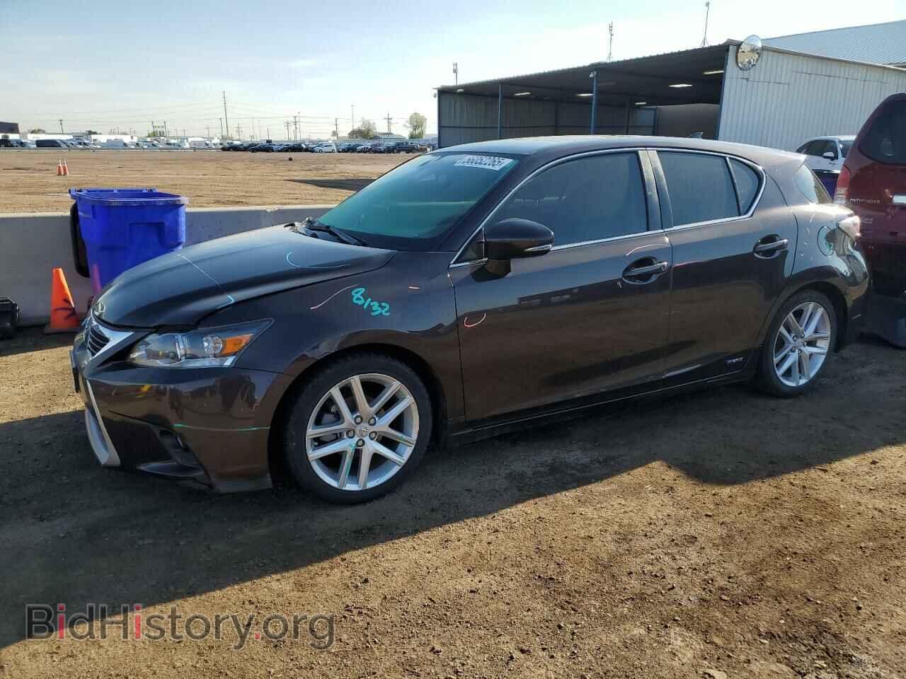 Photo JTHKD5BH3E2189511 - LEXUS CT 200 2014