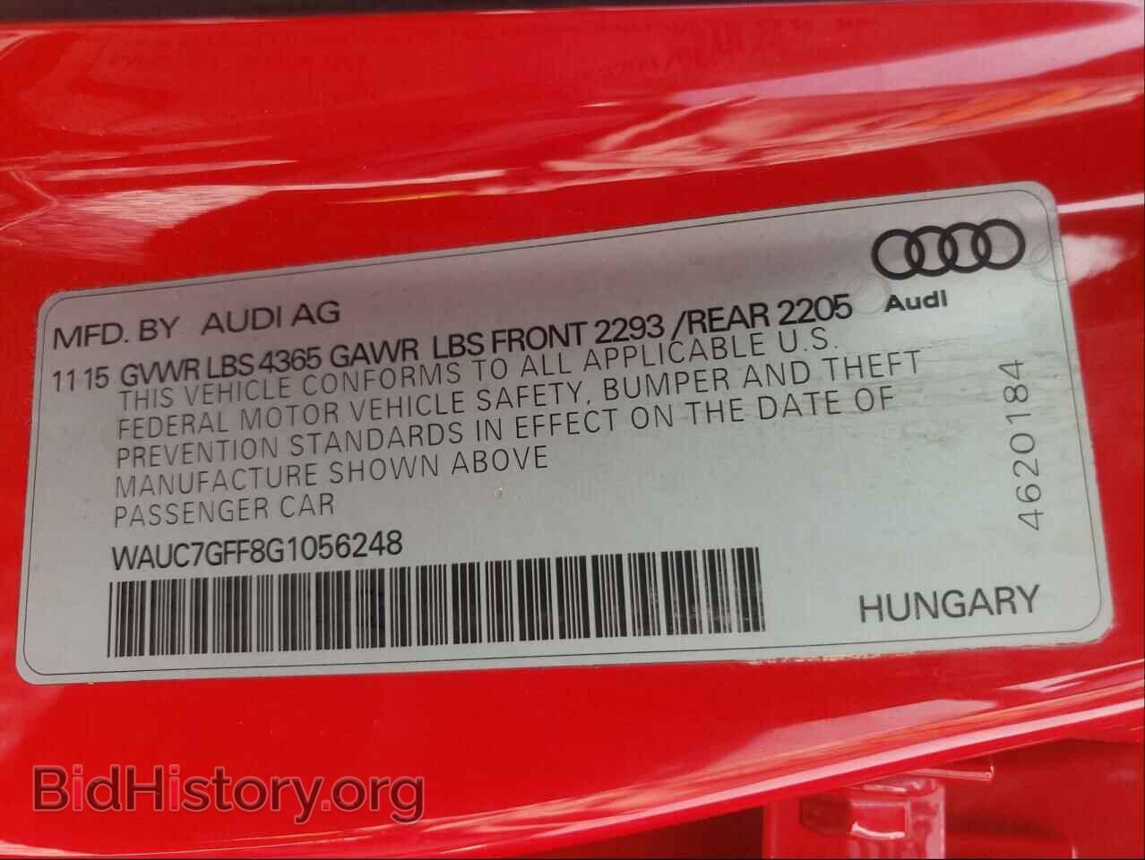2016 AUDI A3 - VIN: WAUC7GFF8G1056248 - Photo 10