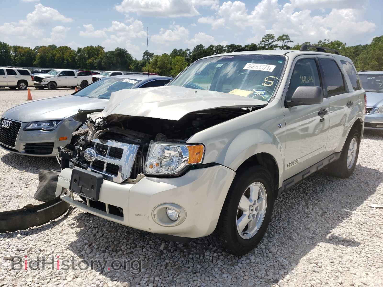 2008 FORD ESCAPE - VIN: 1FMCU03108KD30240 - Фото 2