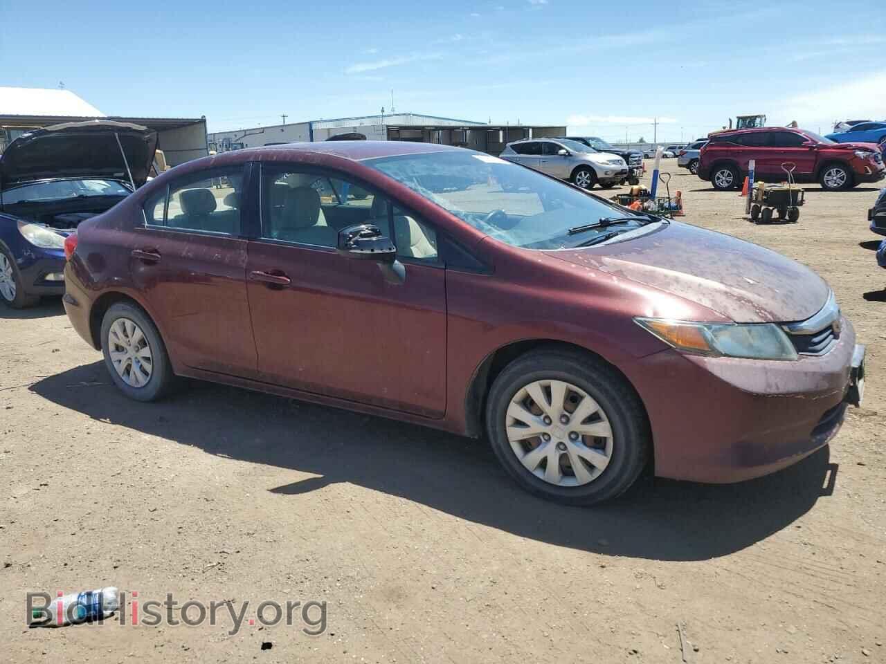 2012 HONDA CIVIC - VIN: 2HGFB2F58CH512660 - Фото 4