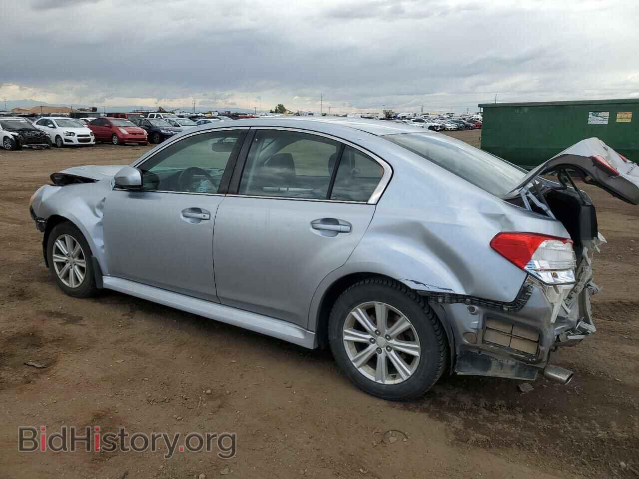 2012 SUBARU LEGACY - VIN: 4S3BMCC65C3024411 - Фото 2