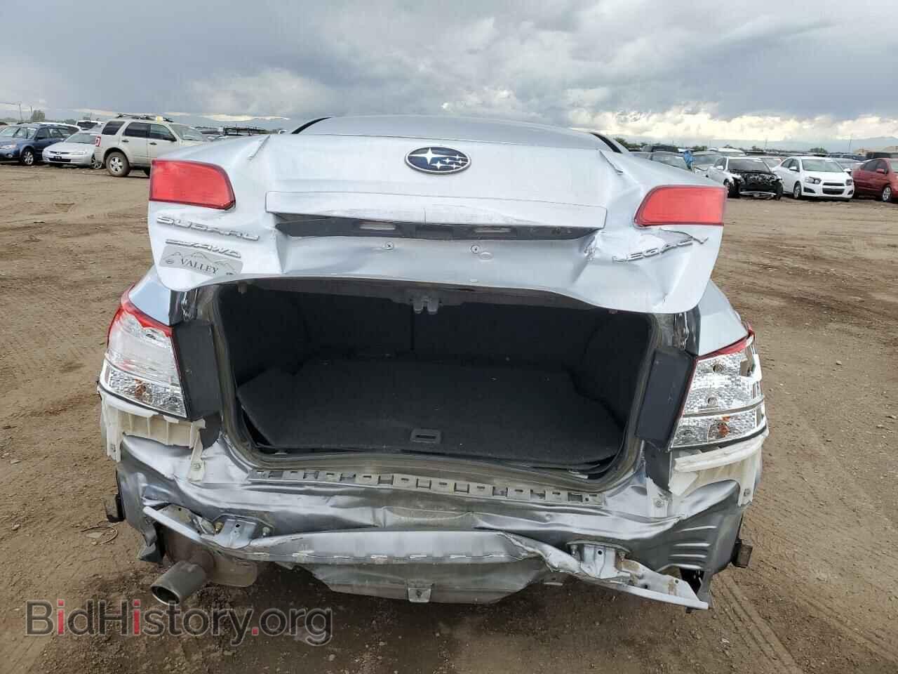 2012 SUBARU LEGACY - VIN: 4S3BMCC65C3024411 - Фото 6