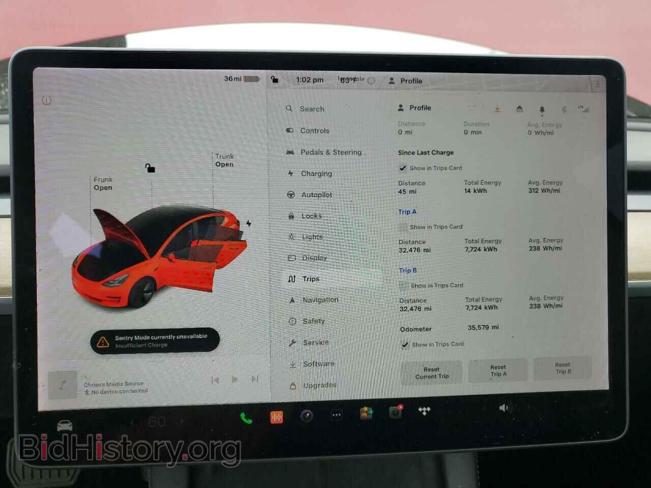 2022 TESLA MODEL 3 - VIN: 5YJ3E1EA8NF136620 - Фото 9