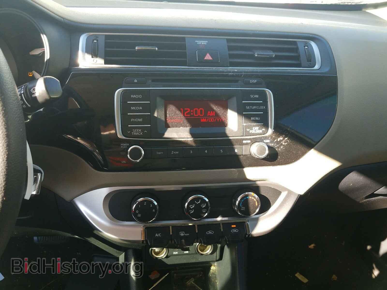 2016 KIA RIO - VIN: KNADM4A35G6651375 - Фото 9
