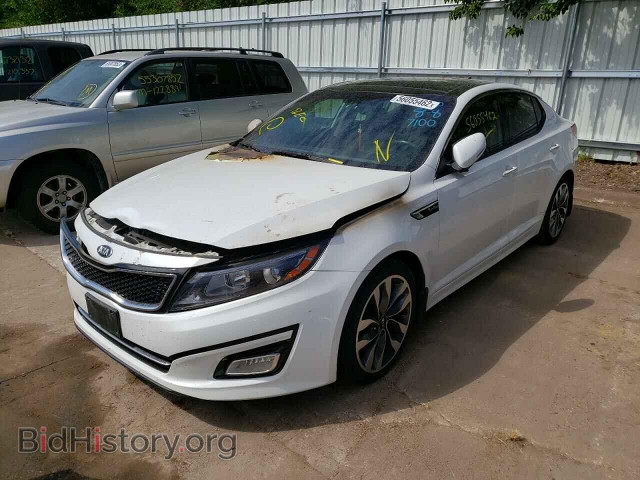 2015 KIA OPTIMA - VIN: 5XXGR4A61FG497100 - Фото 2